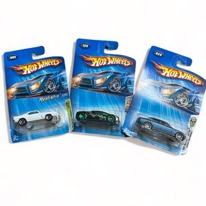 Hot Wheels Set Of 3 | 2004 159 Zotic | 2005 005 Firebird | 2004 029 Maserati NEW